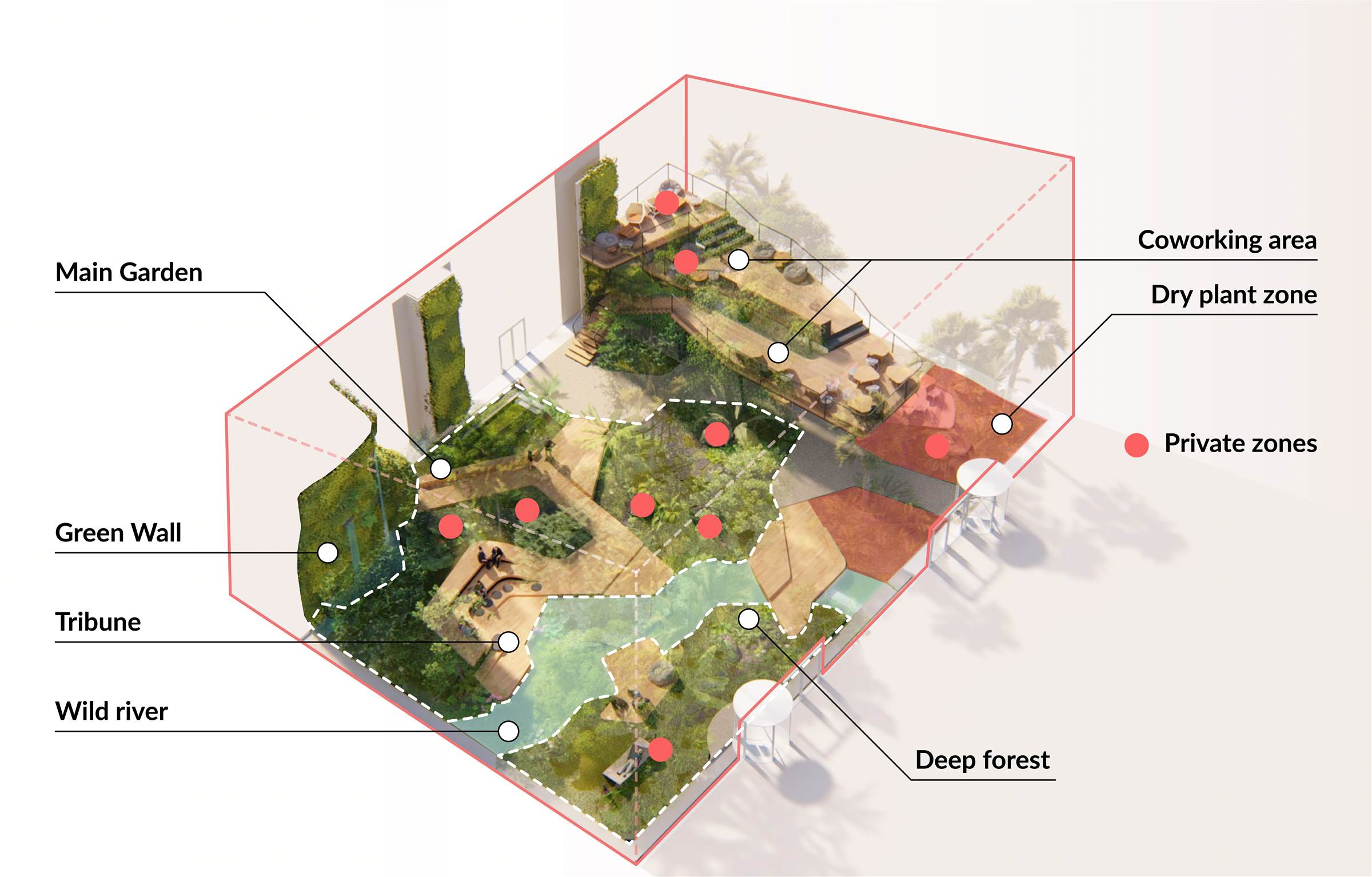 奥利维亚花园,异国情调的办公花园丨波兰格但斯克丨Malinowski Design Urban & Landscape-37