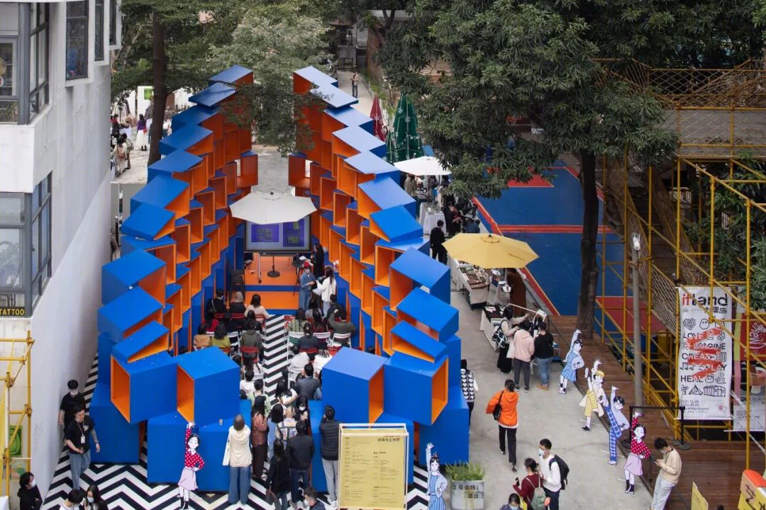 PatchCity Pavilion · 可回收模块搭建的灵活文化空间丨中国广州丨ROOI诺亿设计-29