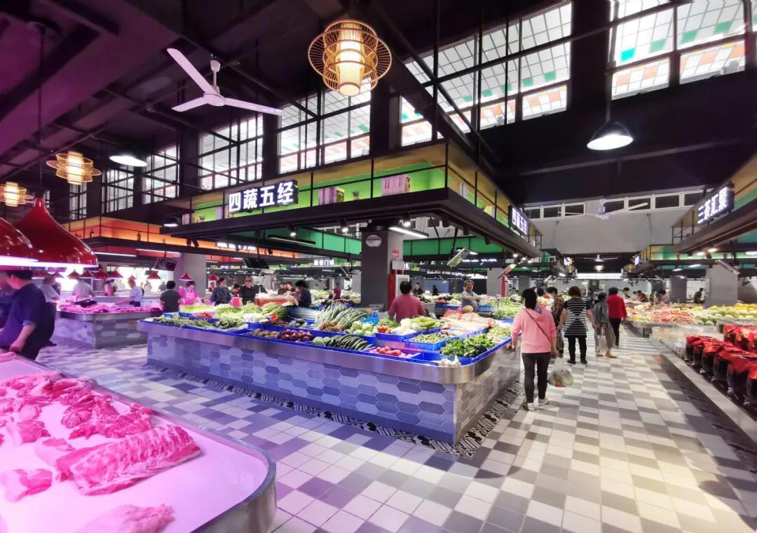 老市场新风貌，买菜逛街两不误-17