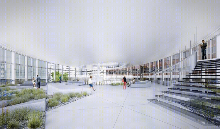 波兰华沙圆顶大厅“现代城市绿洲”设计丨GowinSiuta Studio建筑工作室-14