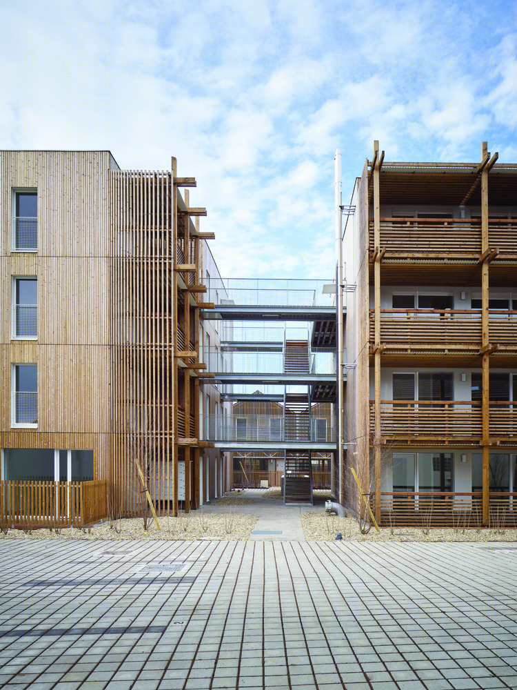 法国社会性住宅 | 木结构与城市空间的和谐融合-17