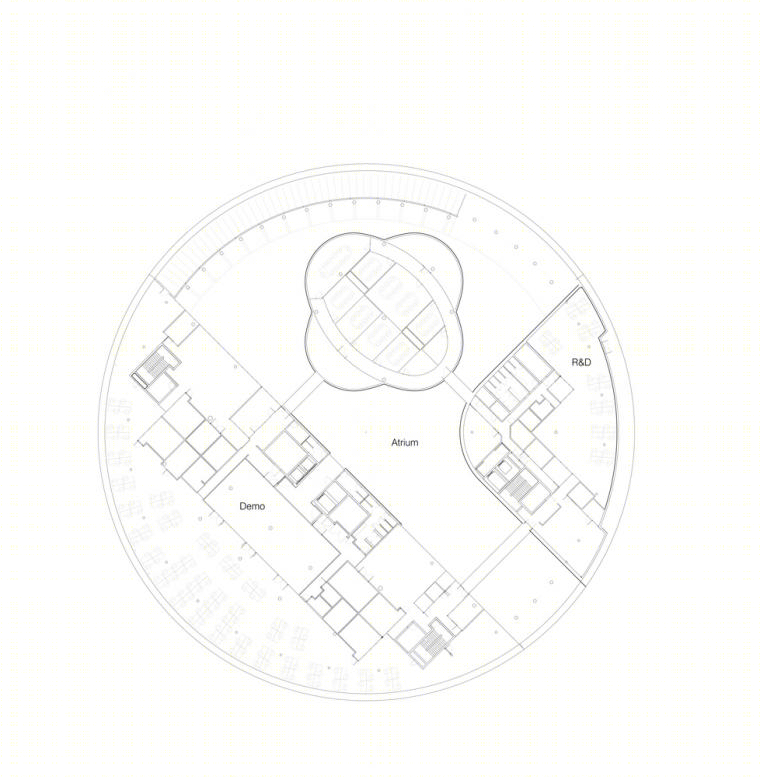 Jaspers·Eyers Architects丨办公建筑丨比利时巴科One园区丨Jaspers-Eyers Architects-25