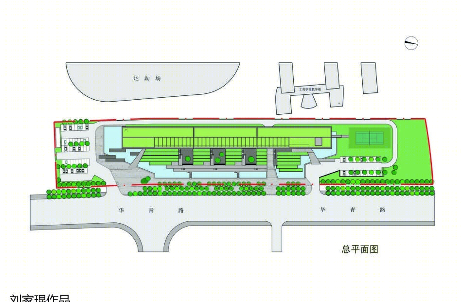 
刘家琨作品-上海青浦新城建设展… -0