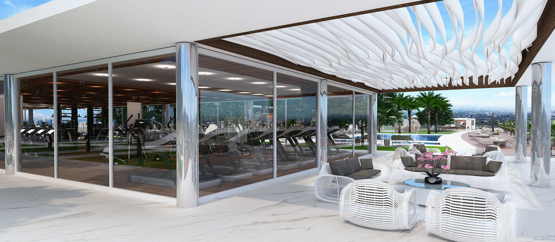佛罗里达州豪华公寓 Oasis Hallandale丨美国丨Arquitectonica-10
