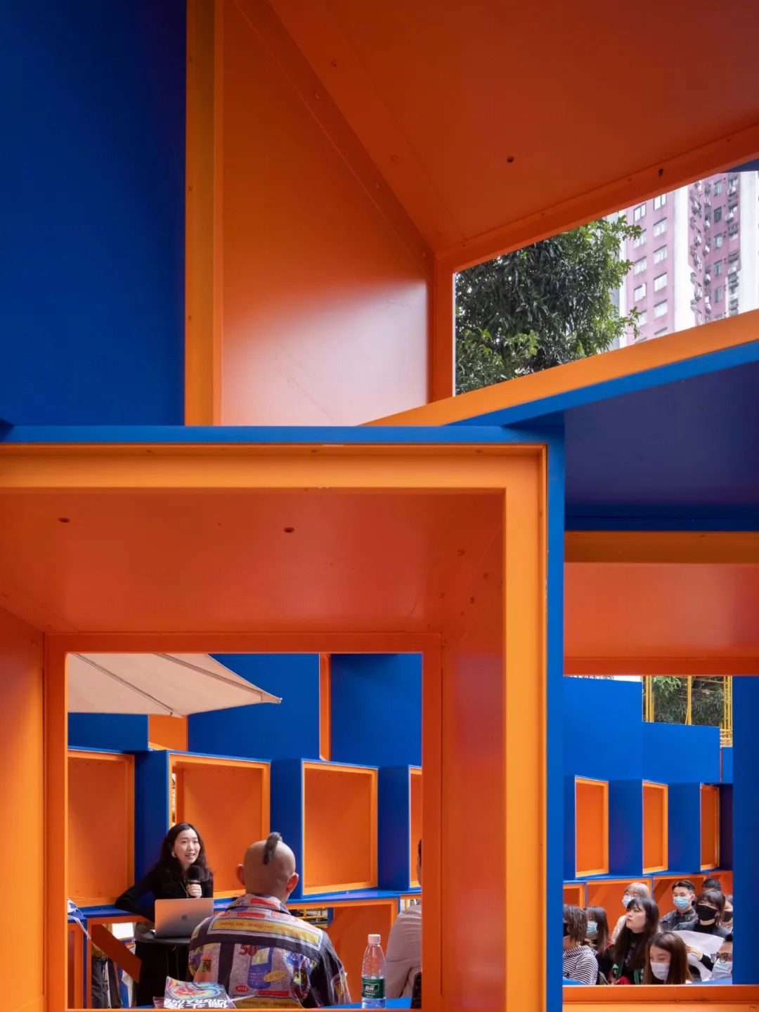 PatchCity Pavilion · 可回收模块搭建的灵活文化空间丨中国广州丨ROOI诺亿设计-30