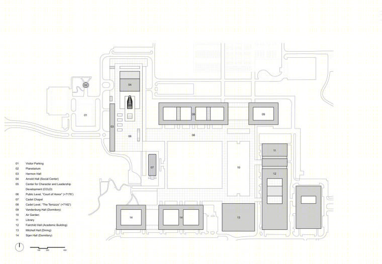 美国空军学院素质与领导力发展培训中心丨Skidmore,Owings & Merrill LLP-35