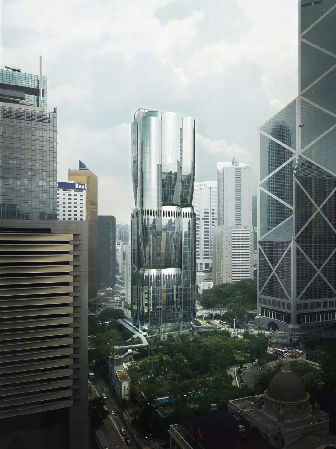 香港墨累路 2 号摩天大楼,诠释紫荆花之美-17