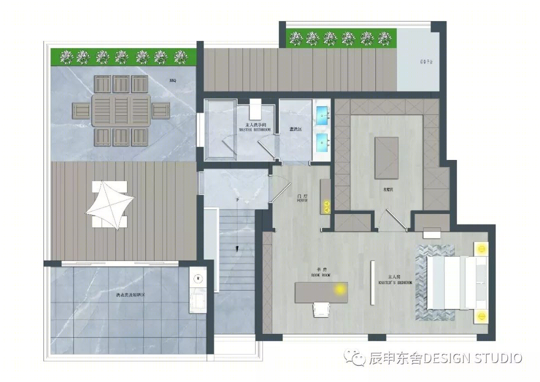 庐州府 202㎡顶复现代轻奢设计 | 空间通透，生活便利-26