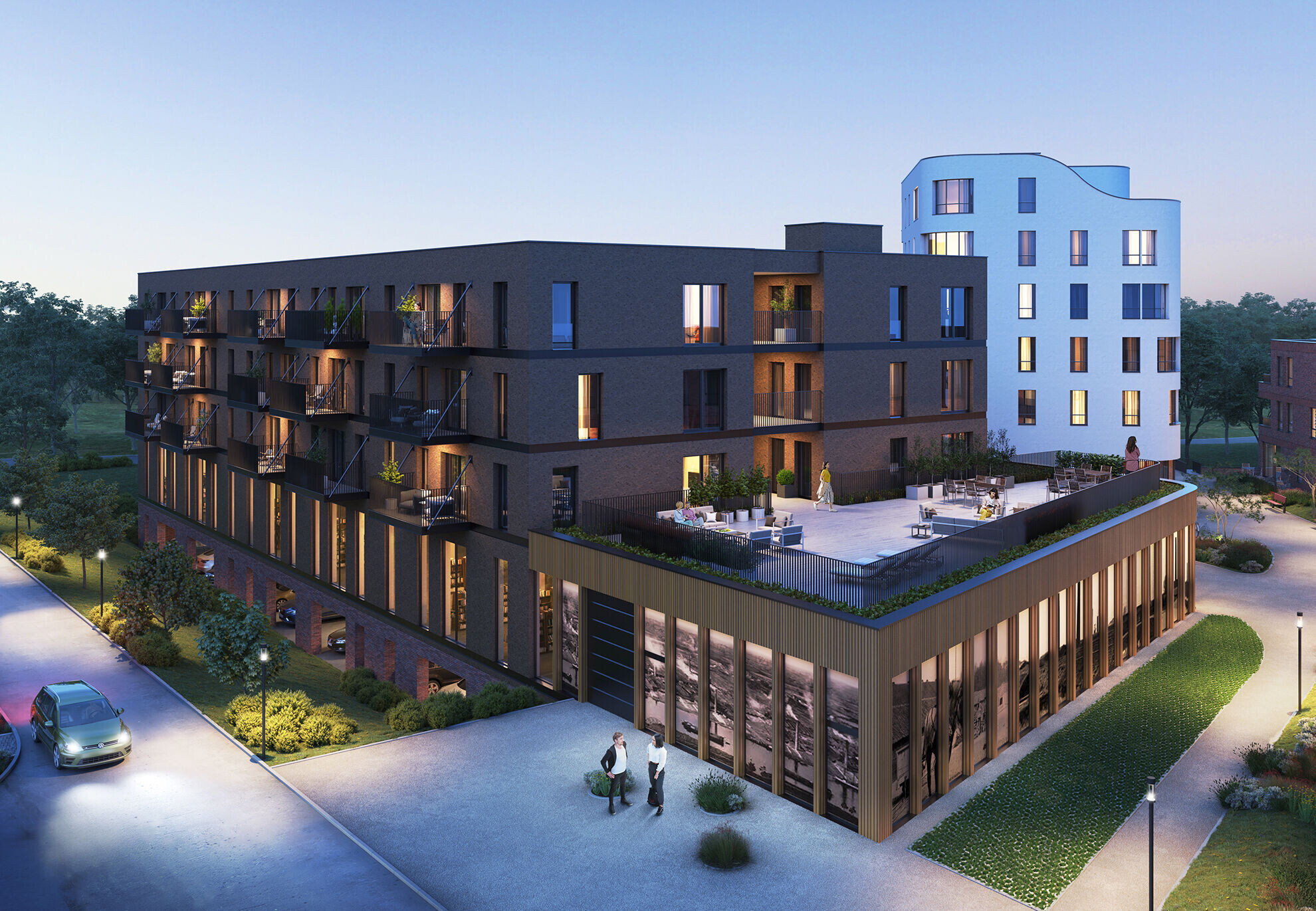 比利时 Park View 公寓丨CONIX RDBM Architects-10