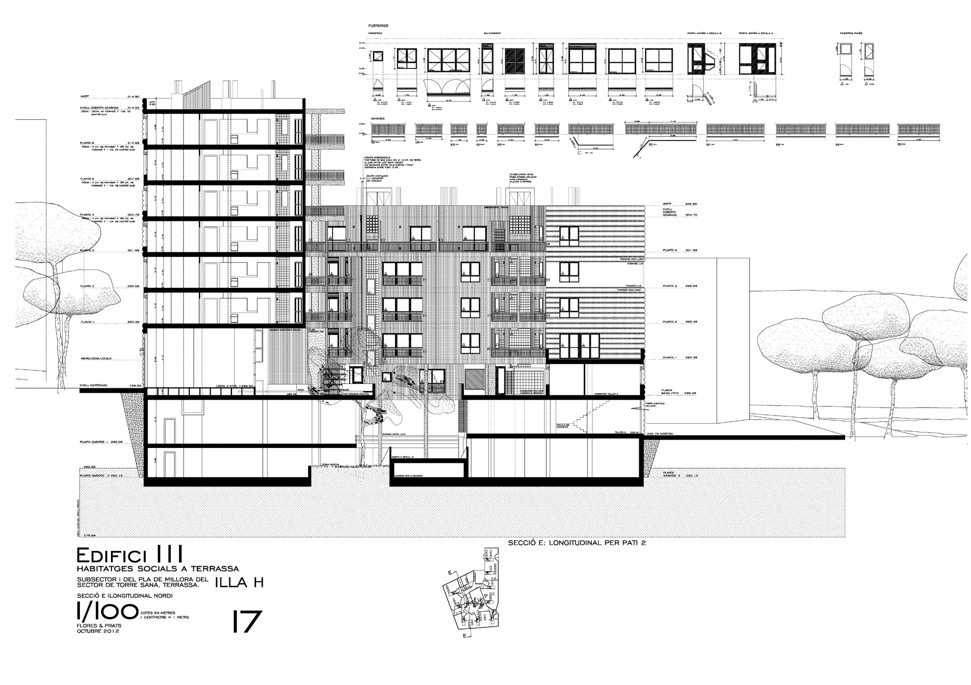 巴塞罗那 111 号社会住宅设计亮点与分析-38