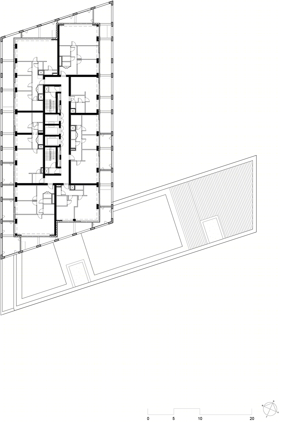 比利时安特卫普 Zuiderzicht 住宅综合体丨KCAP 与 EVR architecten-53