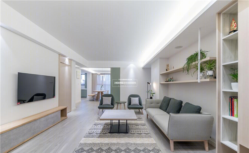 
别墅大宅设计，柔美展现家居的奢华与舒适 -7