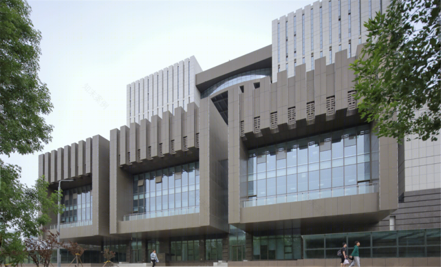 新乡学院图书馆丨中国新乡丨泛华集团-23