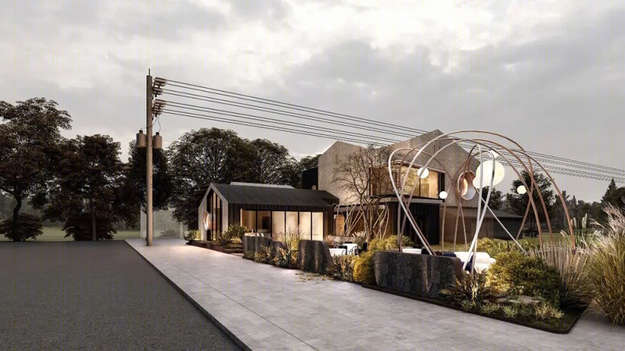 六里董法式甜品店丨中国鞍山丨沈阳有田建筑工程设计有限公司-14
