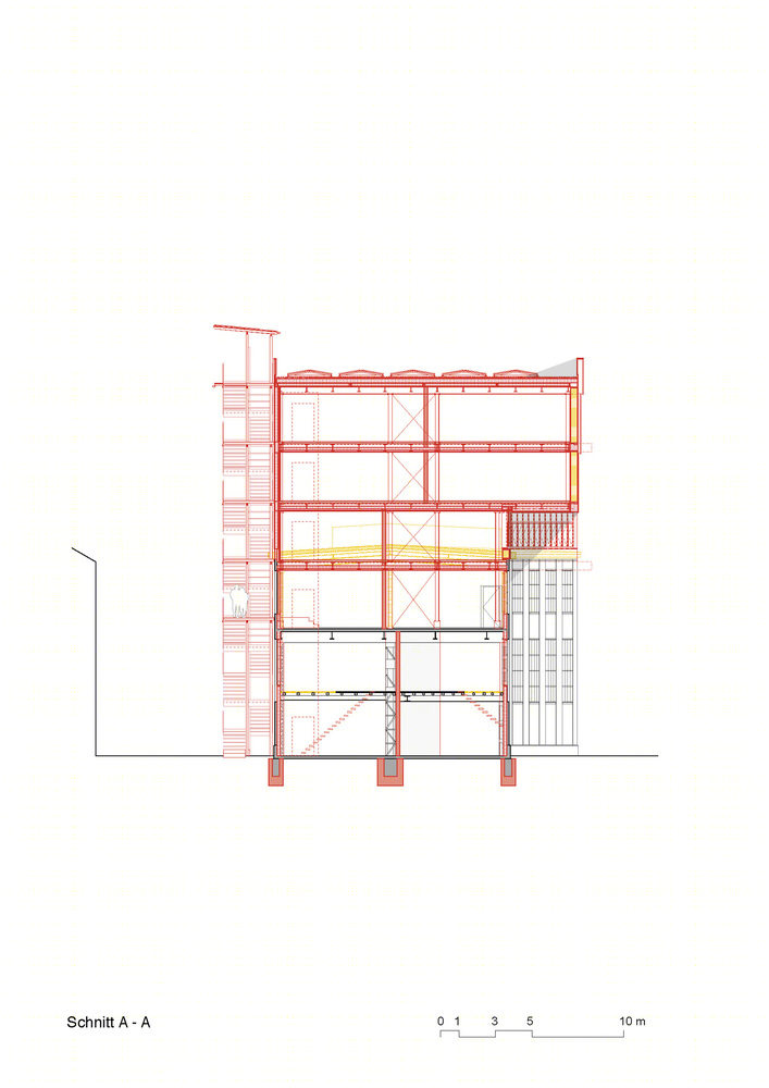 瑞士 K118 Kopfbau Halle 118 商业建筑丨haubüro in situ-23