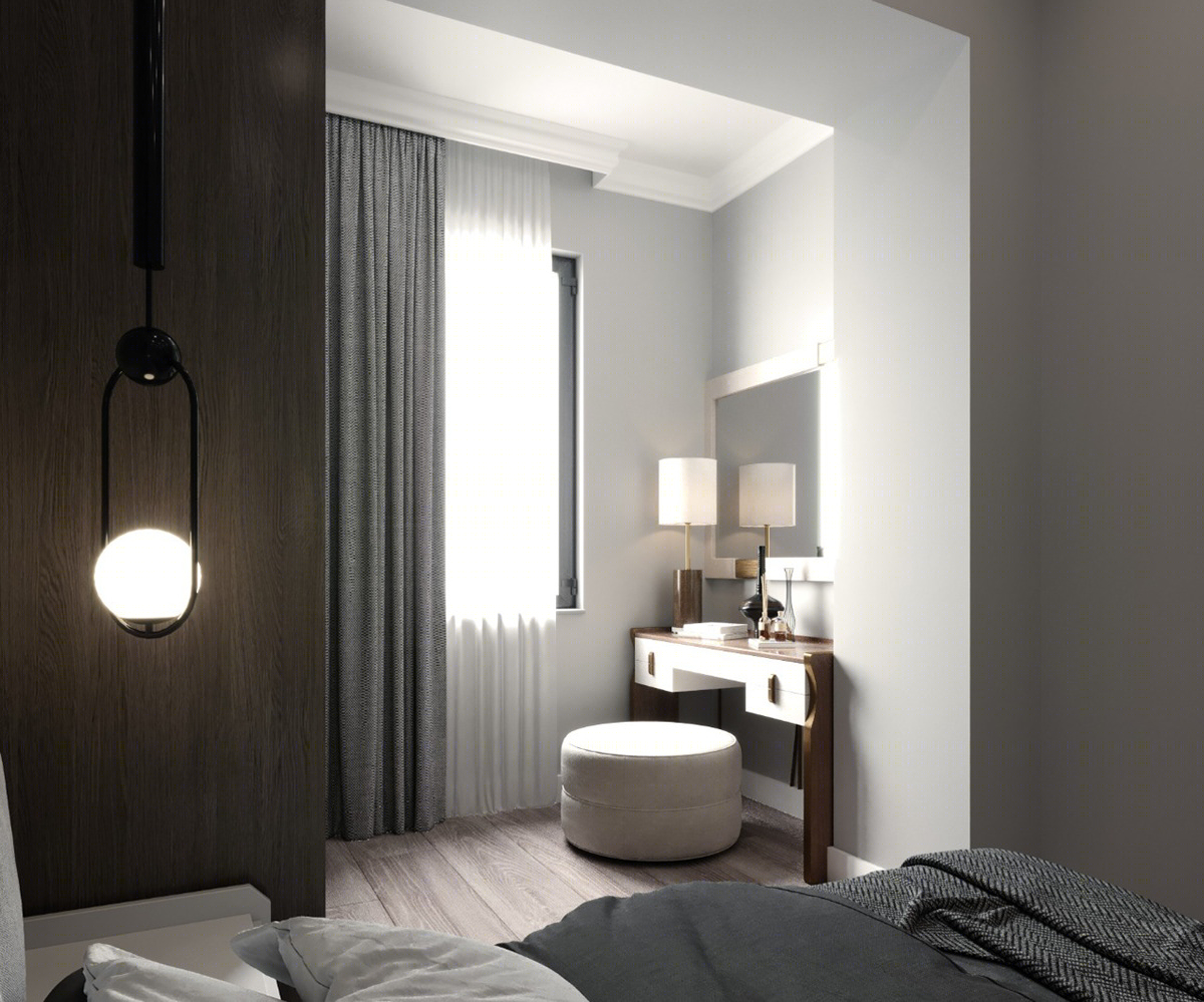 住宅效果图 3ds max, Corona, Photoshop-8