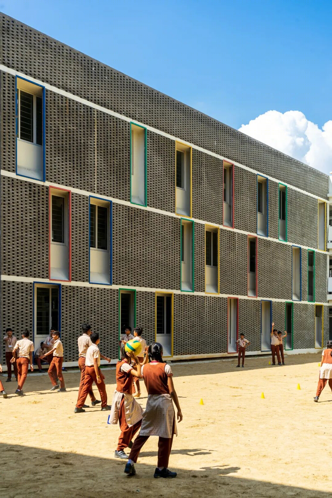 孟买 Maharishi Vidya Mandir 学校丨印度丨KSM Architecture-9
