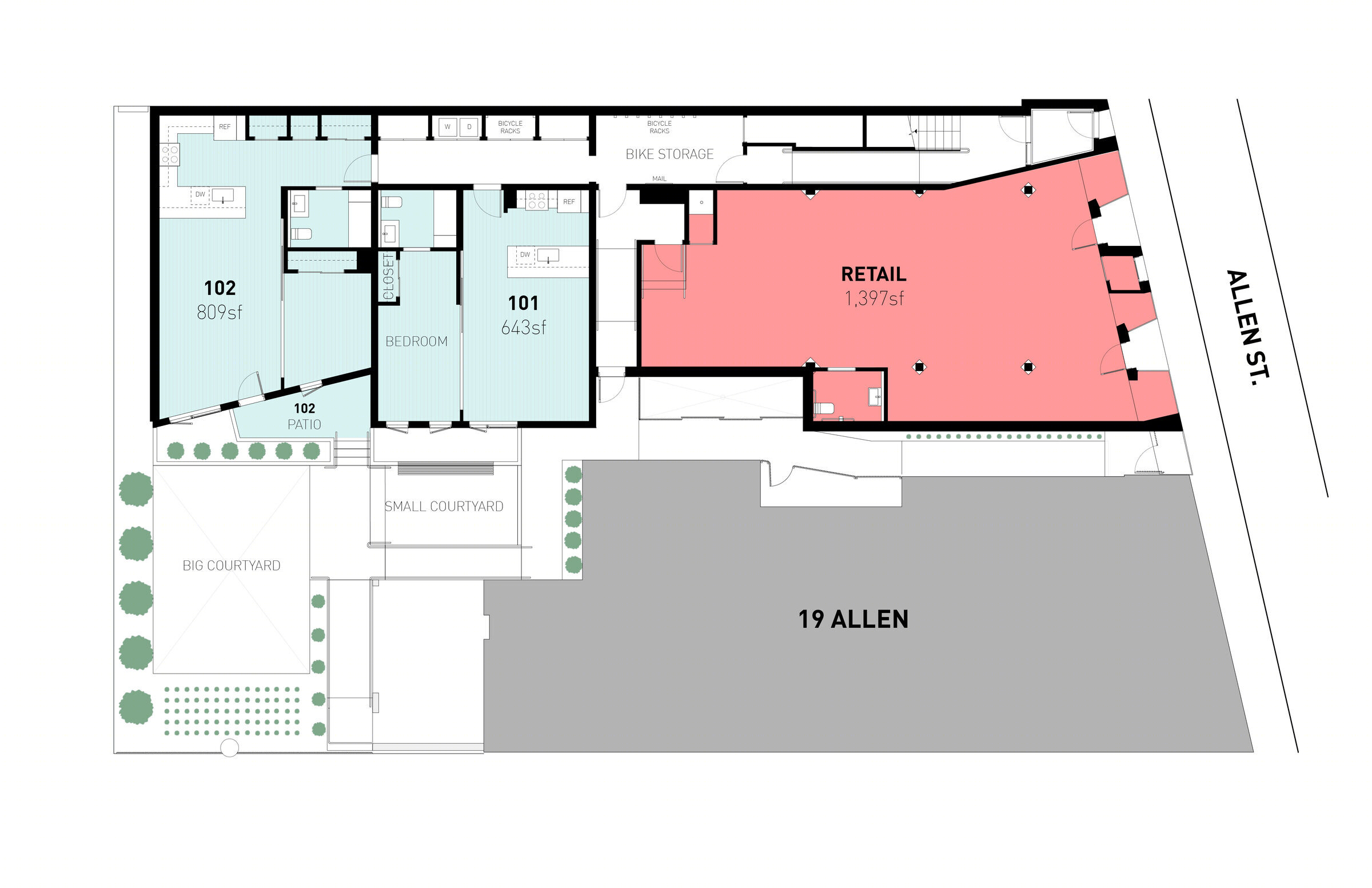 历史与现代交融的环保公寓设计·Allen Apartments II丨United StatesBuffalo-11