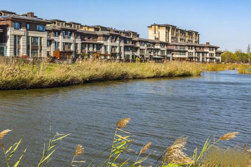 天津鸿坤武清原乡半岛住宅景观-13