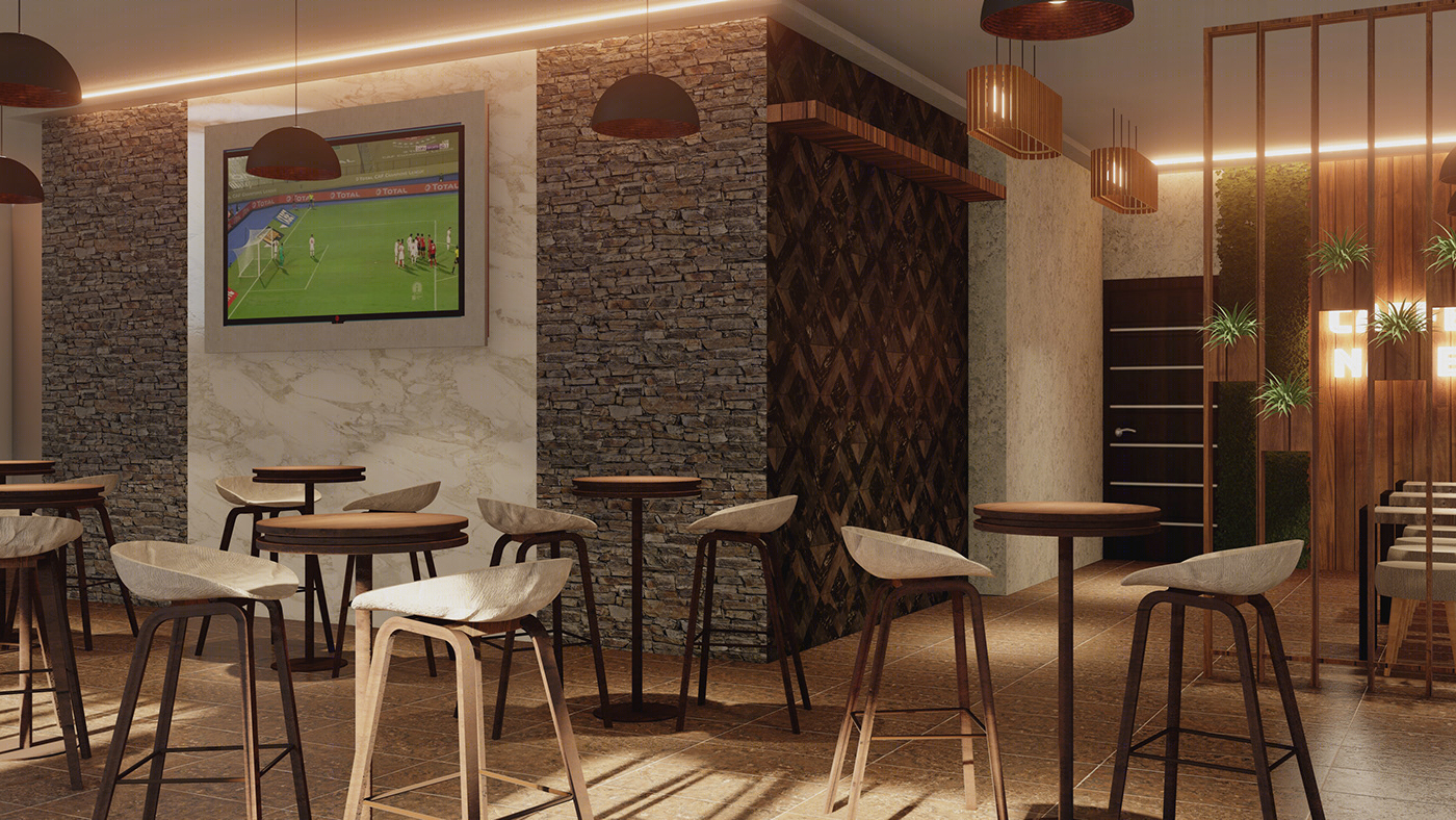 Interior design for a restaurant-3
