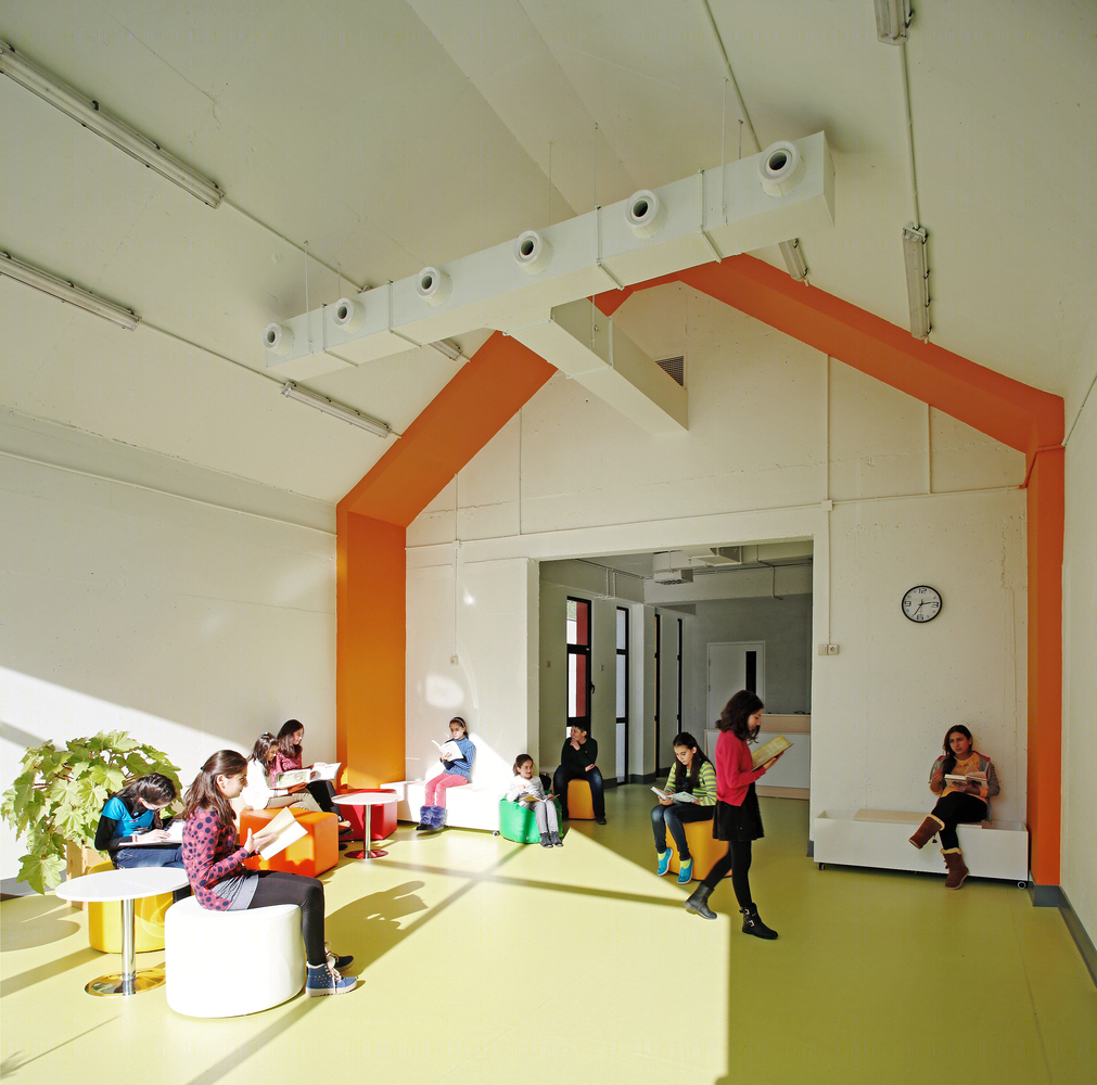美国迪利然中央学校丨Storaket Architectural Studio-93