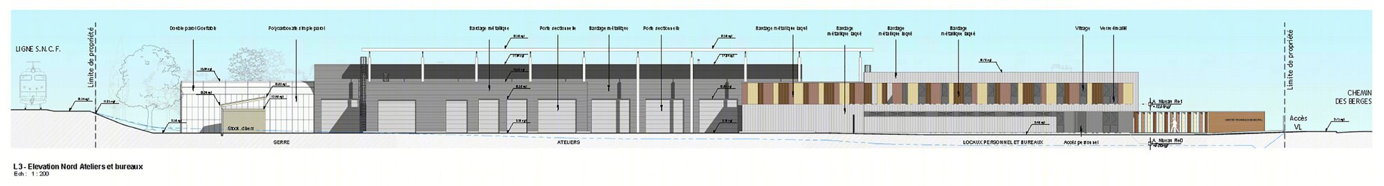 法国瓦德勒伊市技术中心丨STUDIOS Architecture-46