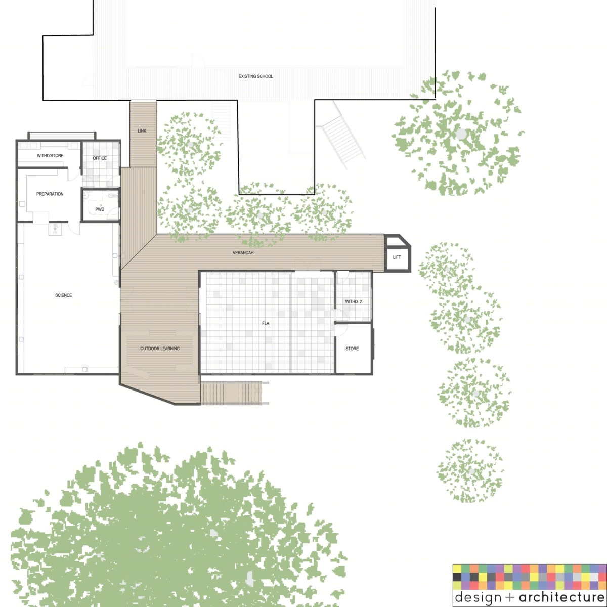 Kingsley College Treehouse Block 扩建丨澳大利亚丨Design+Architecture-16