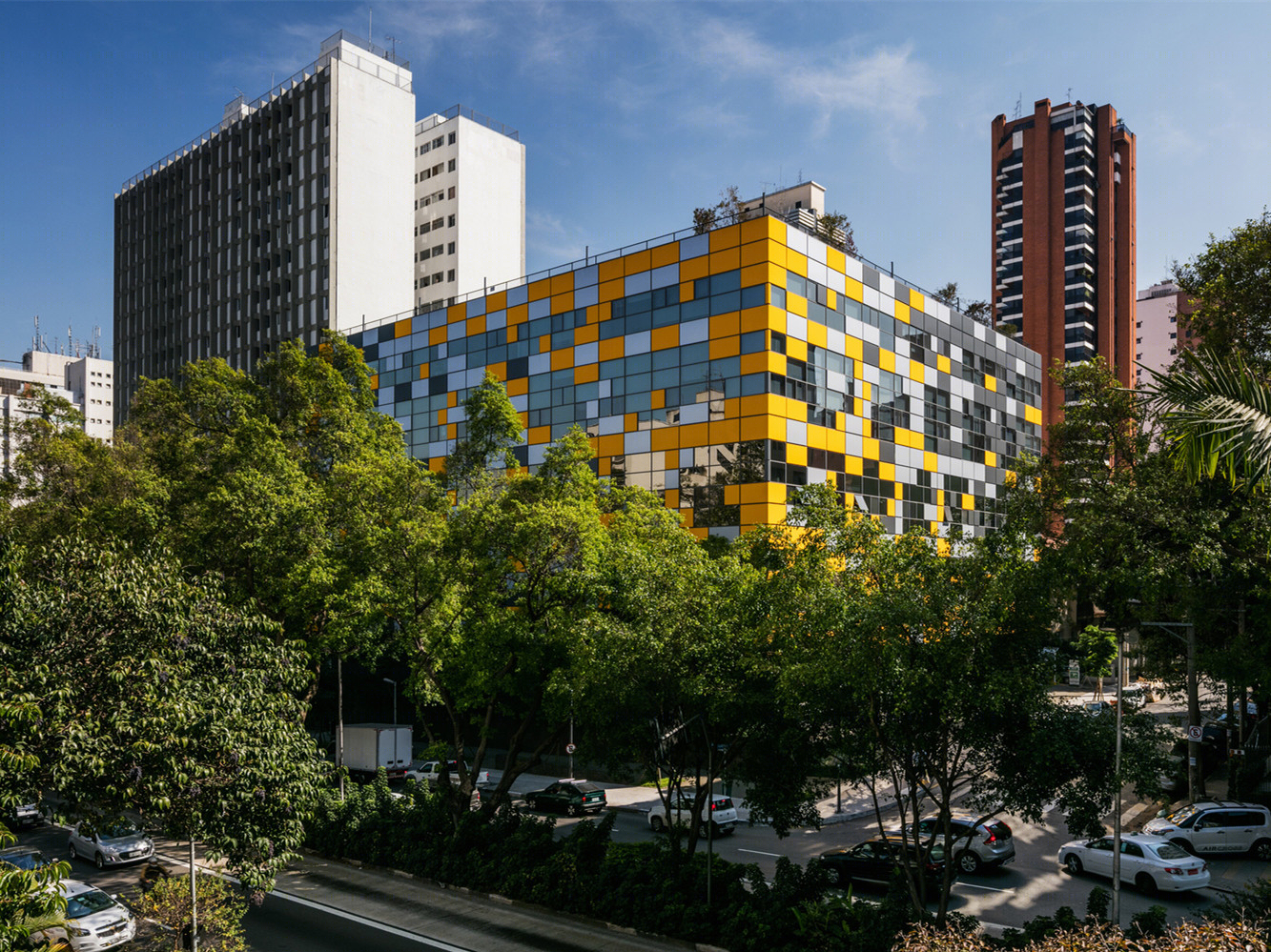 巴西 Modulo Rebouças 办公楼及剧院丨Dal PianArquitetos-10