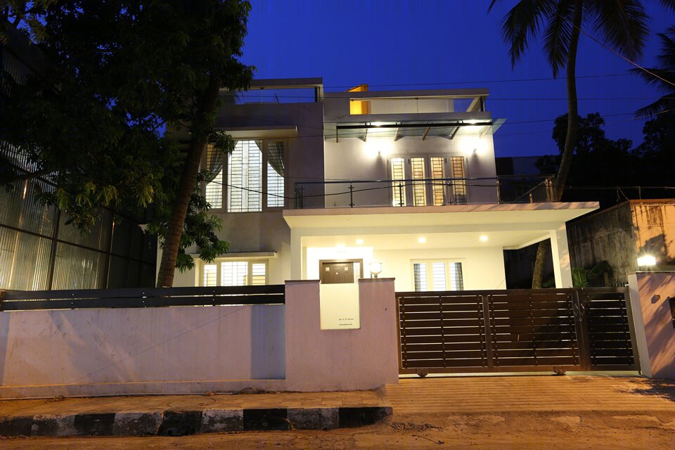 现代简约的印度 Chettinad 传统风格私人住宅-11