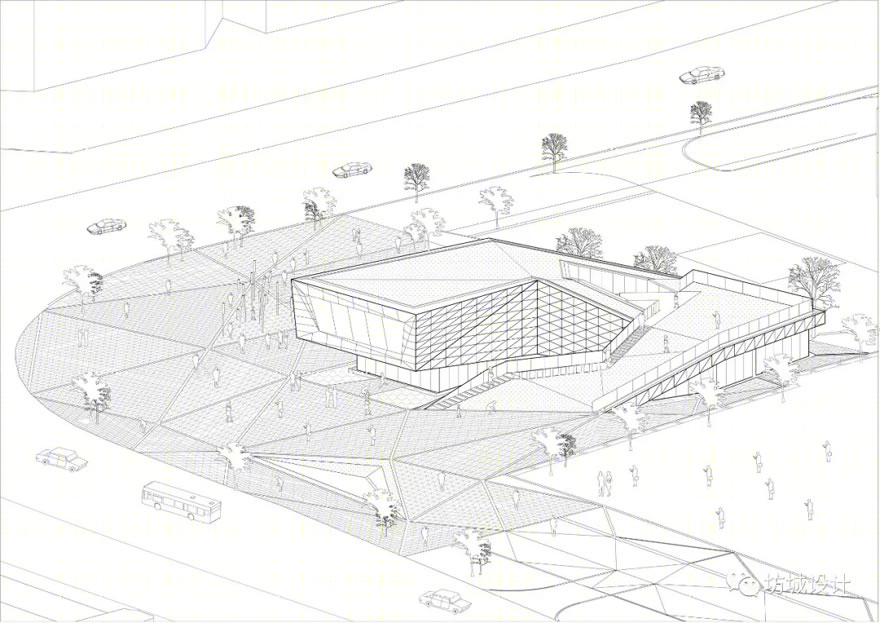 东莞万科中心销售会所——城市中的绿色公园-6