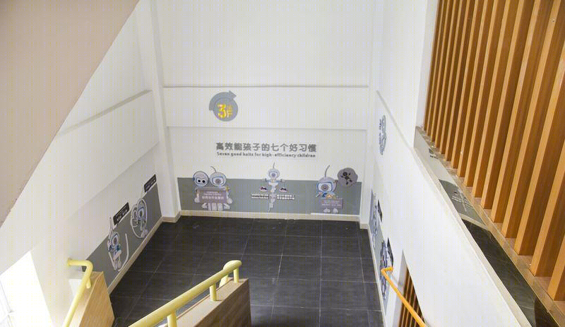 东莞市南城波利亚外国语学校中学部室内设计-8