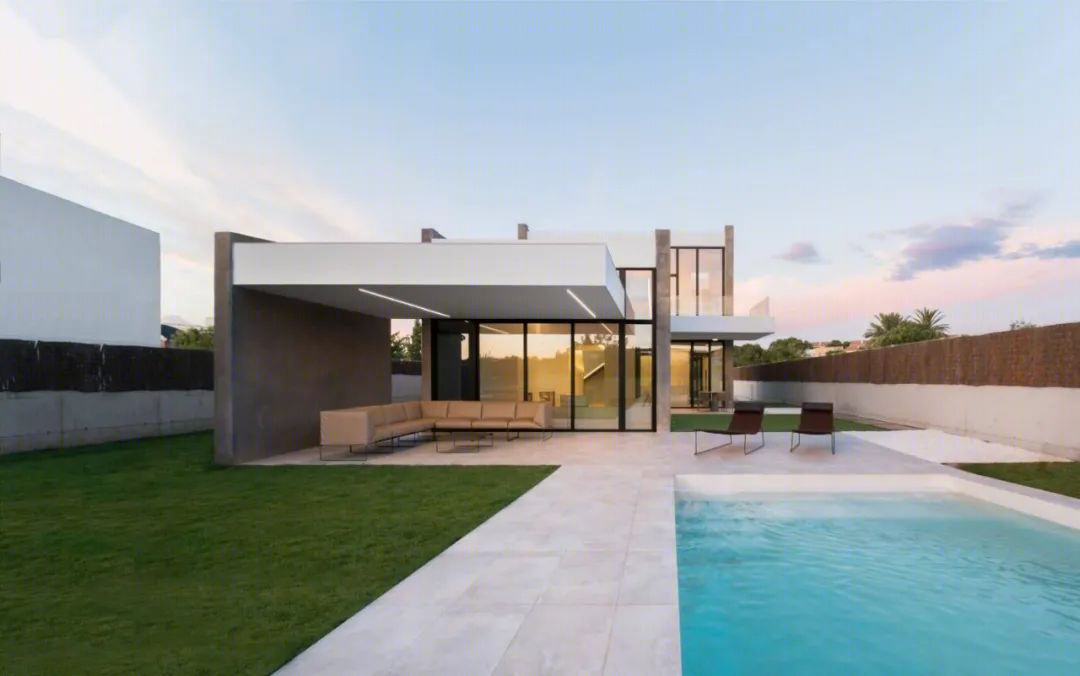 Ruben Muedra Estudio de Arquitectura 打造西班牙 700 平极简别墅-33