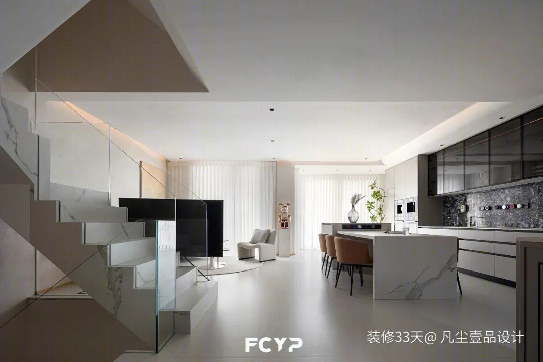 现代联排别墅设计丨中国杭州丨凡尘壹品设计（杭州）-19