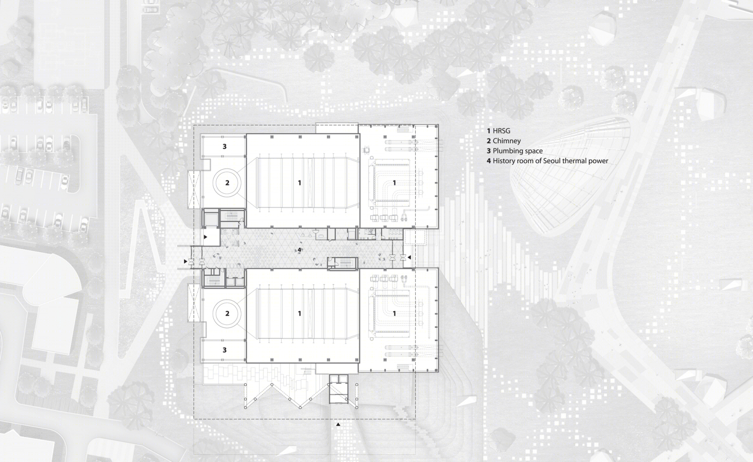 韩国KOMIPO热电厂丨HAEAHN Architecture,Haenglim-37