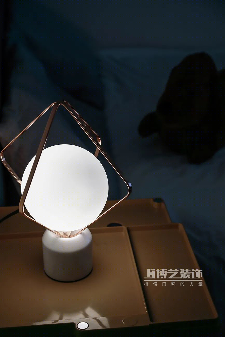 奶油色治愈系家居 · 现代简约风的温馨舒适丨博艺装饰-47
