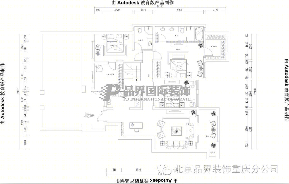 新中式风格重庆庆隆高尔夫住宅设计-26