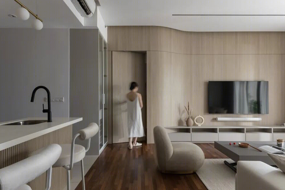 马来西亚槟城 120㎡暖木色住宅丨Hera Concept Studio-10