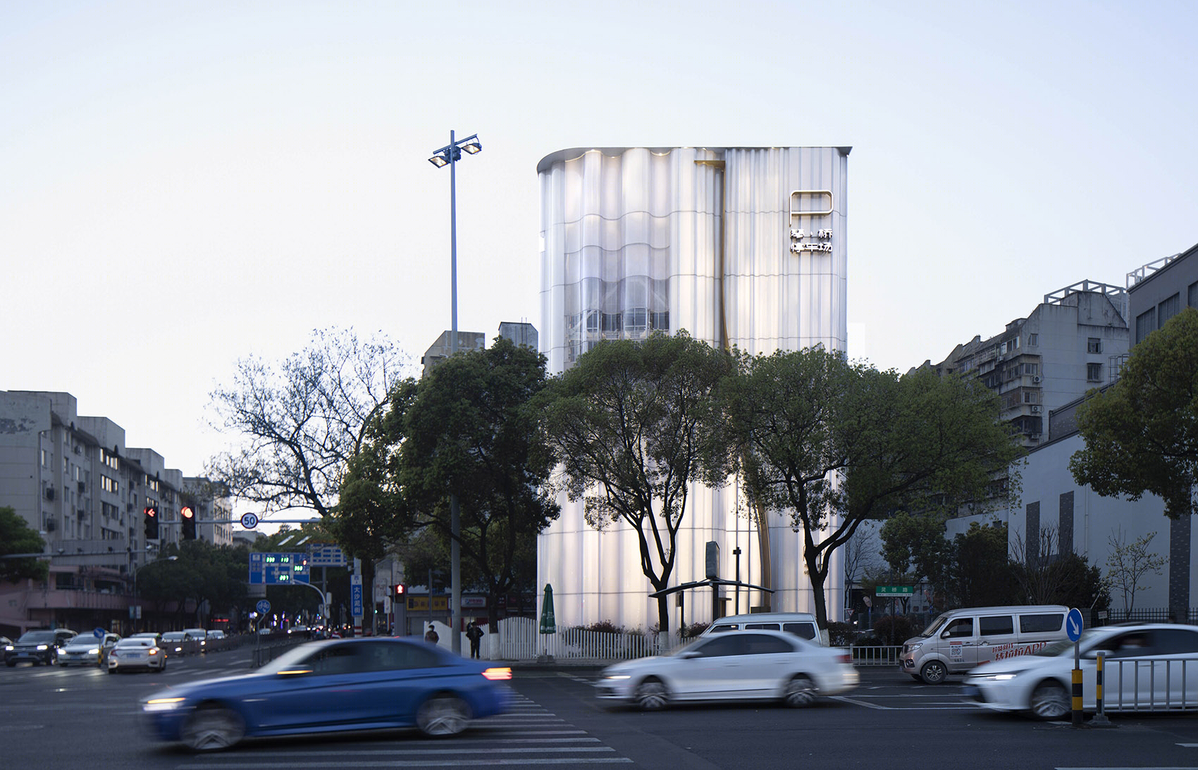 宁波琴桥停车场丨中国宁波丨席地建筑-23