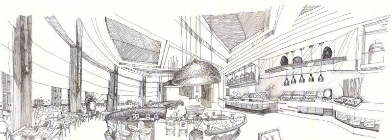 万豪酒店西餐厅-8