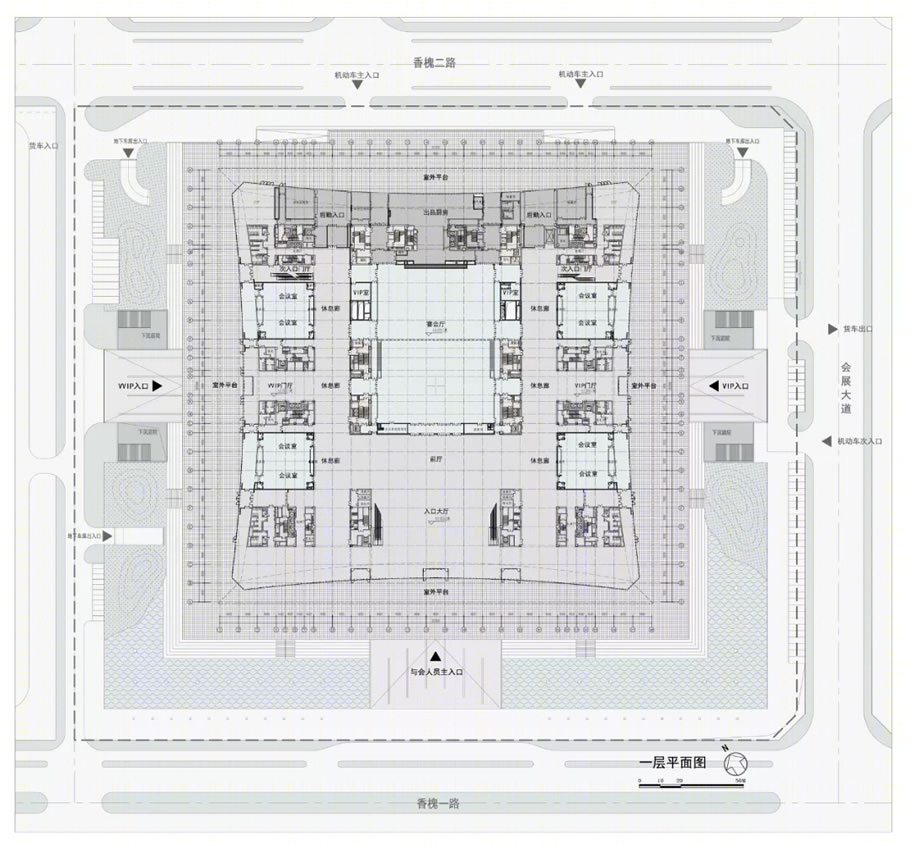 西安丝路国际会议中心丨中国西安丨同济大学建筑设计研究院（集团）有限公司-36