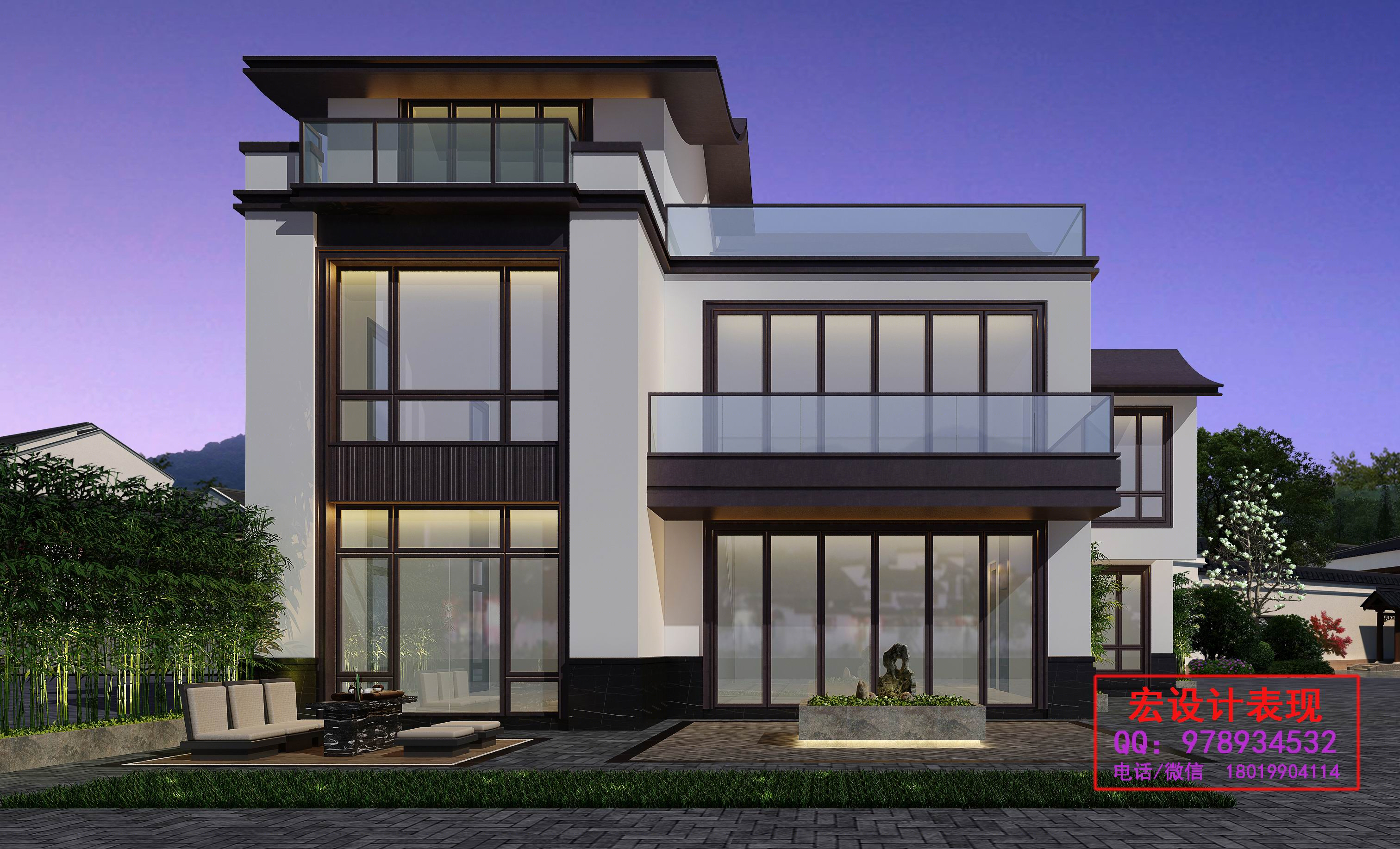 宁波中式别墅-1