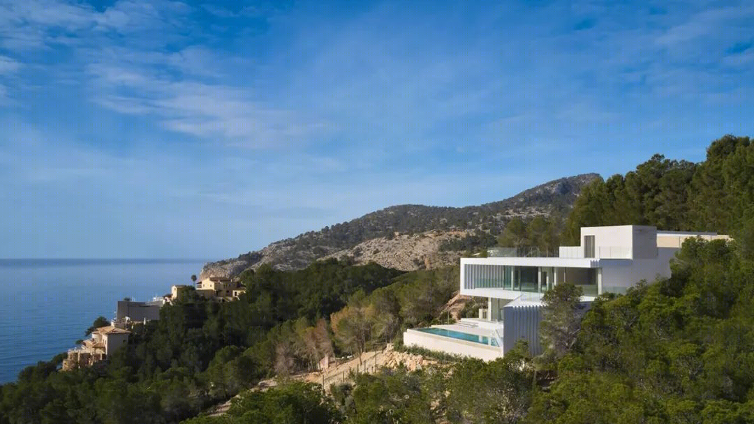 马略卡岛海景画廊别墅丨西班牙丨E5 Living-14