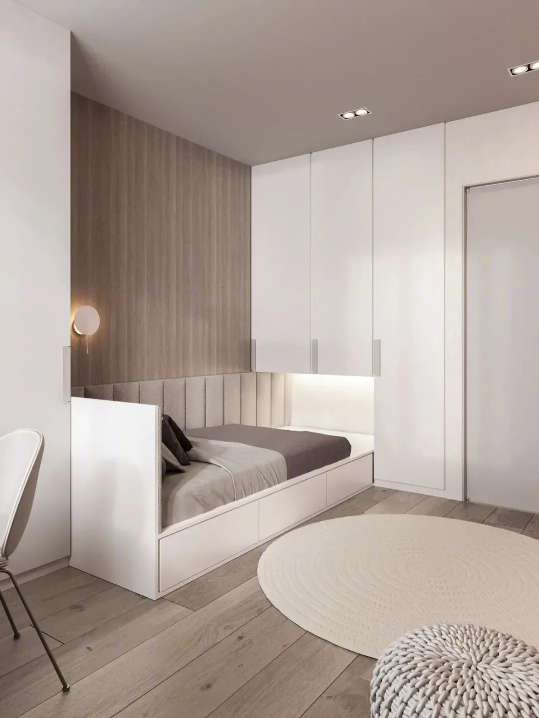 莫斯科 120m²现代轻奢住宅丨俄罗斯莫斯科丨Alexandr Boknan-20