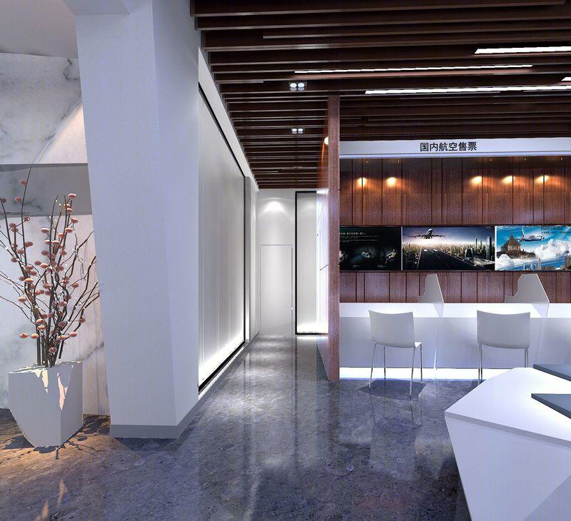 蓝翼航空——城市候机楼-4