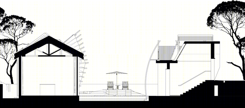 河北满城龙门山舍·鲤鱼造型新建筑的室内设计-9
