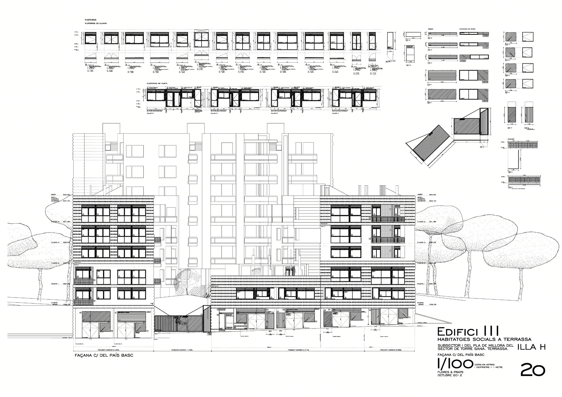 巴塞罗那 111 号社会住宅设计亮点与分析-40