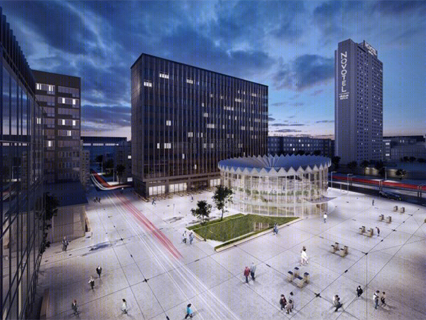 波兰华沙圆顶大厅“现代城市绿洲”设计丨GowinSiuta Studio建筑工作室-16