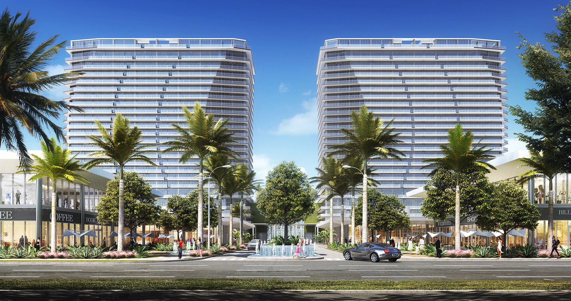 佛罗里达州豪华公寓 Oasis Hallandale丨美国丨Arquitectonica-18