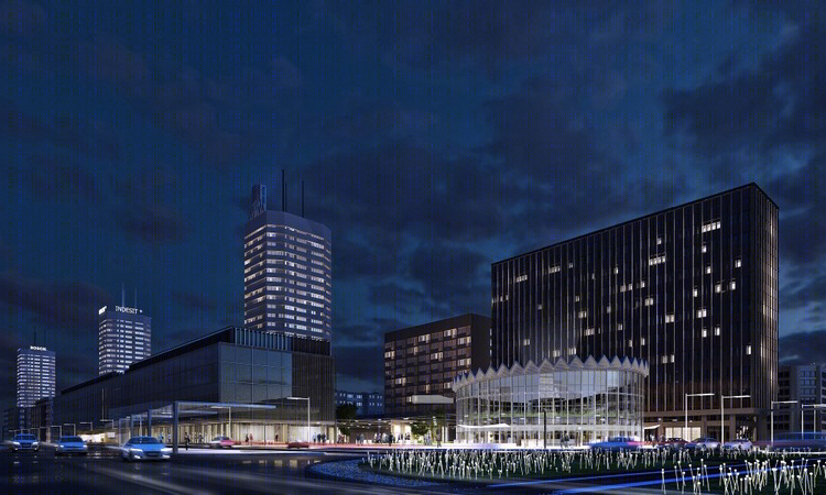 波兰华沙圆顶大厅“现代城市绿洲”设计丨GowinSiuta Studio建筑工作室-18