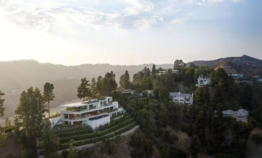 比弗利山庄云端秘境豪宅丨Richard Landry 和 Merkoh 开发公司-12